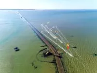 noirmoutier le gois vu du ciel