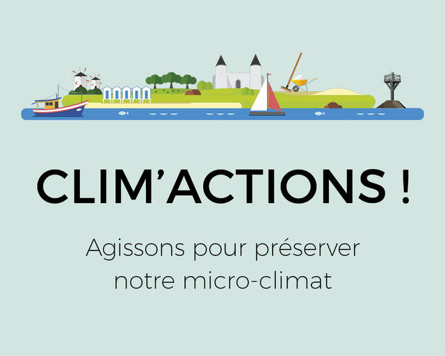 L'île de Noirmoutier lance son plan climat: Clim'actions !