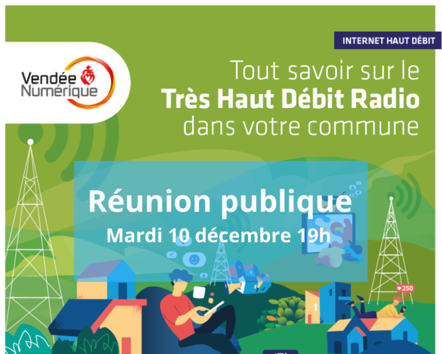 Réunion publique Très Haut Débit Radio