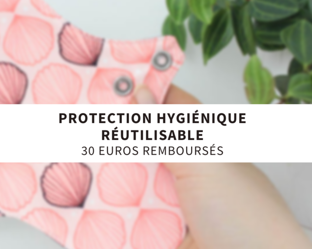 Aide à l'achat de protections hygiéniques réutilisables 