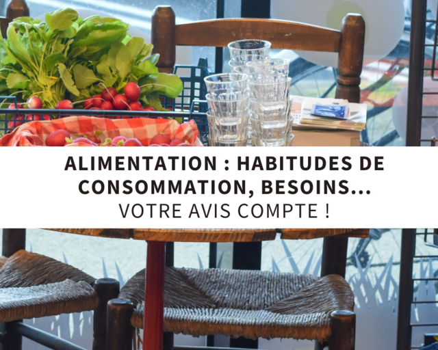 Questions d'assiette : votre avis compte !