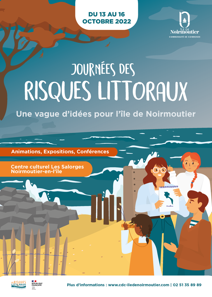Affiche Les Journées des Risques Littoraux