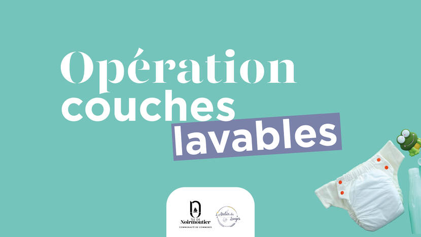Opération couches lavables - Ile de Noirmoutier