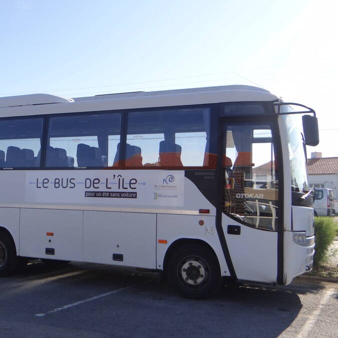 Bus de l'île, île de Noirmoutier