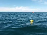 Houlographe en mer