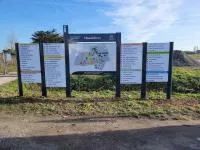 Panneau ZAE Les Mandeliers