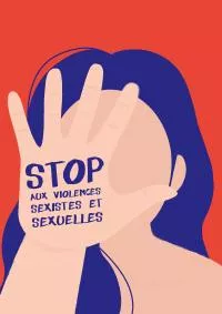 affiche stop les violences faites aux femmes